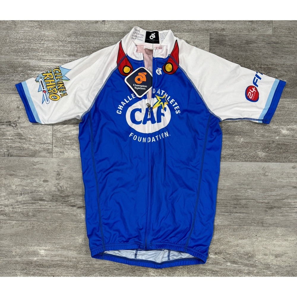 Champion System Cycling Jersey Womens XS CS Tech Full Zip Brand New